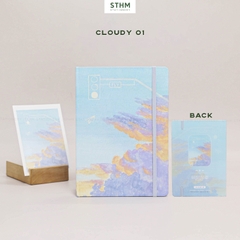 Sổ tay may chỉ bìa cứng Cloudy A5