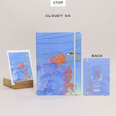 Sổ tay may chỉ bìa cứng Cloudy A5