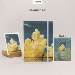 Sổ tay may chỉ bìa cứng Cloudy A5