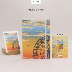 Sổ tay may chỉ bìa cứng Cloudy A5