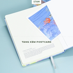 Sổ tay may chỉ bìa cứng Cloudy A5