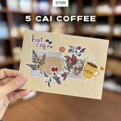 Bao thư handmade kèm ruột thư xấp 5 cái A6
