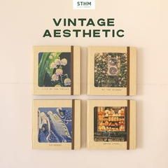 Sổ tay may chỉ bìa cứng Vintage Asthetic 14x14cm