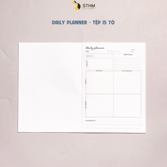 Tệp giấy kem 190gsm PLANNER A5