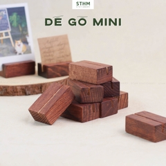 Đế gỗ thông mini 2mm 5x3x2cm