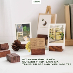 Đế gỗ thông mini 2mm 5x3x2cm