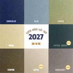 Lịch bàn lò xo 2027 - LỊCH Ô PLANNER - Lịch âm dương từng ô