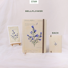 Sổ tay may chỉ bìa cứng Flora A5