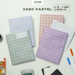 Giấy kraft trắng bao tập khổ A5 (25x35cm) xấp 8 tờ