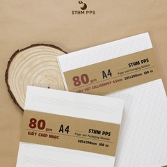 Giấy Kem 80gsm Calligraphy A4 xấp 100 tờ