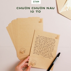 Giấy viết thư A5 xấp 10 tờ