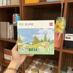 Bút sáp dầu DELI 24 màu
