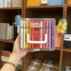 Bút sơn màu ACRYLIC MARKER DELI dạng Roller