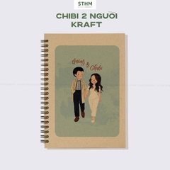 Sổ tay lò xo CHIBI in TYC A5