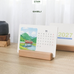 Combo LBĐG Ghibli + đế gỗ