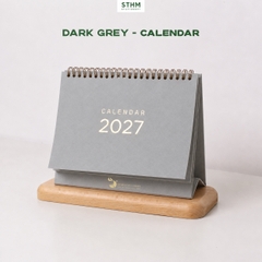 Lịch bàn lò xo 2027 - CALENDAR - Lịch âm dương có đánh dấu ngày lễ