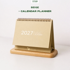 Lịch bàn lò xo 2027 - LỊCH Ô PLANNER - Lịch âm dương từng ô