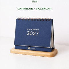 Lịch bàn lò xo 2027 - CALENDAR - Lịch âm dương có đánh dấu ngày lễ