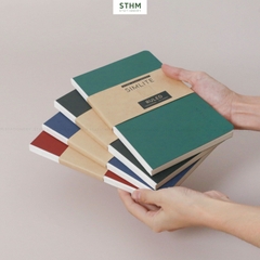 Sổ tay may chỉ giấy mỹ thuật Simperie Lite A5
