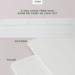 Sổ tay may chỉ giấy mỹ thuật Simperie Lite A5