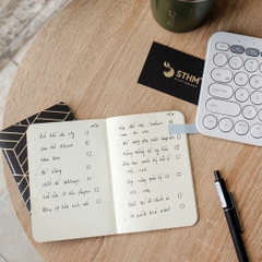 Sổ tay may chỉ giữa bìa mềm bỏ túi Pocket Notebook