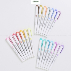 Bút dạ quang ZEBRA MILDLINER 2 đầu