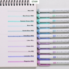Bút dạ quang ZEBRA MILDLINER 2 đầu