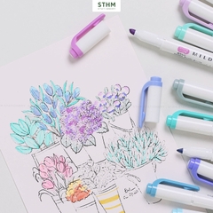 Bút dạ quang ZEBRA MILDLINER 2 đầu