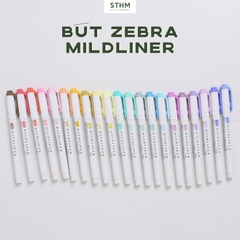 Bút dạ quang ZEBRA MILDLINER 2 đầu