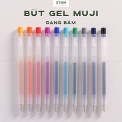 Bút gel MUJI bấm ngòi 0.5mm