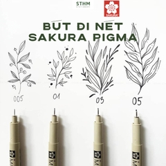 Bút đi nét SAKURA Pigma Micron