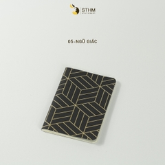 Sổ tay may chỉ giữa bìa mềm bỏ túi Pocket Notebook