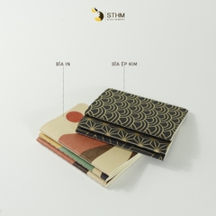 Sổ tay may chỉ giữa bìa mềm bỏ túi Pocket Notebook