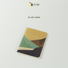 Sổ tay may chỉ giữa bìa mềm bỏ túi Pocket Notebook