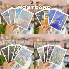 Thiệp giấy Postcard A6 xấp 8 cái
