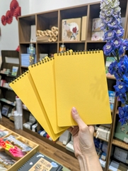 Sổ tay lò xo bìa trơn Basic notebook A5