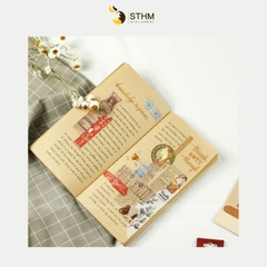 Sổ tay may chỉ giữa bìa mềm Refill Traveller