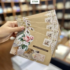 Bao thư handmade kèm ruột thư xấp 5 cái A6