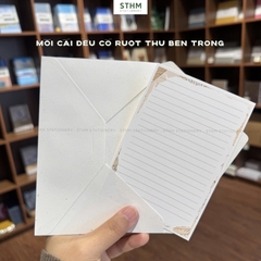 Bao thư handmade kèm ruột thư xấp 5 cái A6