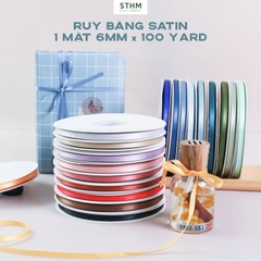 Ruy băng satin 6mmx100yard