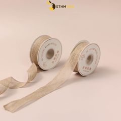 Ruy băng vải đay canvas cuộn 10m