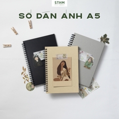 Sổ dán ảnh lò xo A5