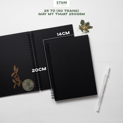Sổ dán ảnh lò xo A5