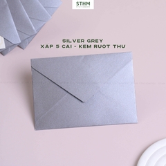 Bao thư ánh kim kèm ruột thư xấp 5 cái A6