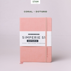 Sổ tay may chỉ bìa cứng PU Simperie S1 A5