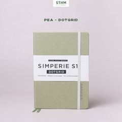 Sổ tay may chỉ bìa cứng PU Simperie S1 A5