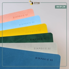 Sổ tay may chỉ bìa mềm PU Simperie S2 A5