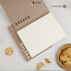 Sổ tay may chỉ bìa mềm mỹ thuật SKETCH giấy kem 130gsm A5