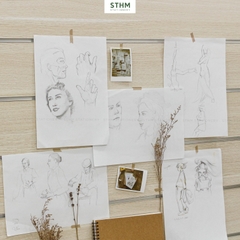 Sổ tay lò xo vẽ chì Sketchbook Basic