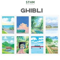Giấy kem họa tiết (Giấy nền) trang trí A6 xấp 16 tờ
